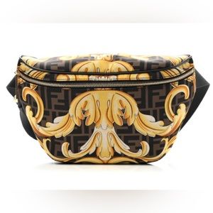 Fendi Bags | Fendace Gold Baroque Belt Bag (Fendi X Versace) |